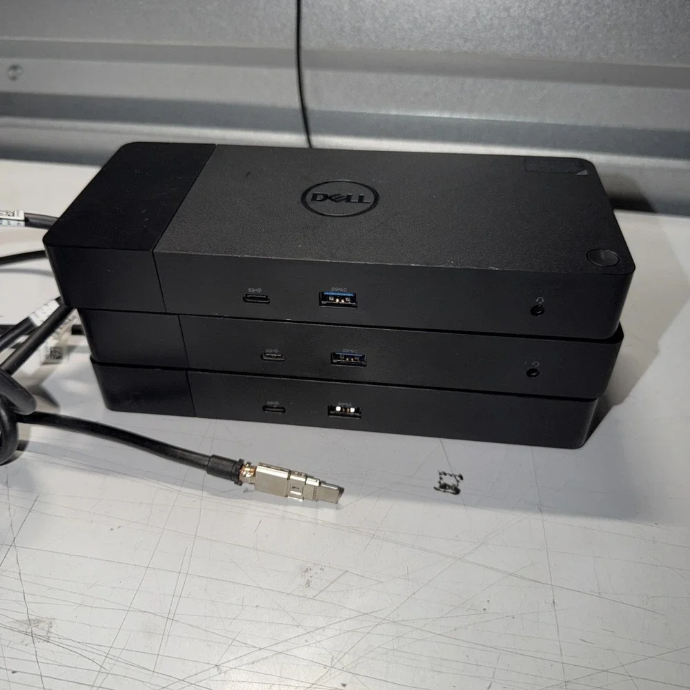 LOT OF 3 DELL PERFORMANCE DOCK WD19 WD19S Docking Stations No Power Supplies